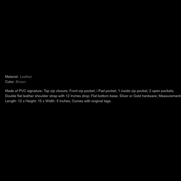 Michael Kors  back pack - Picture 3 of 6